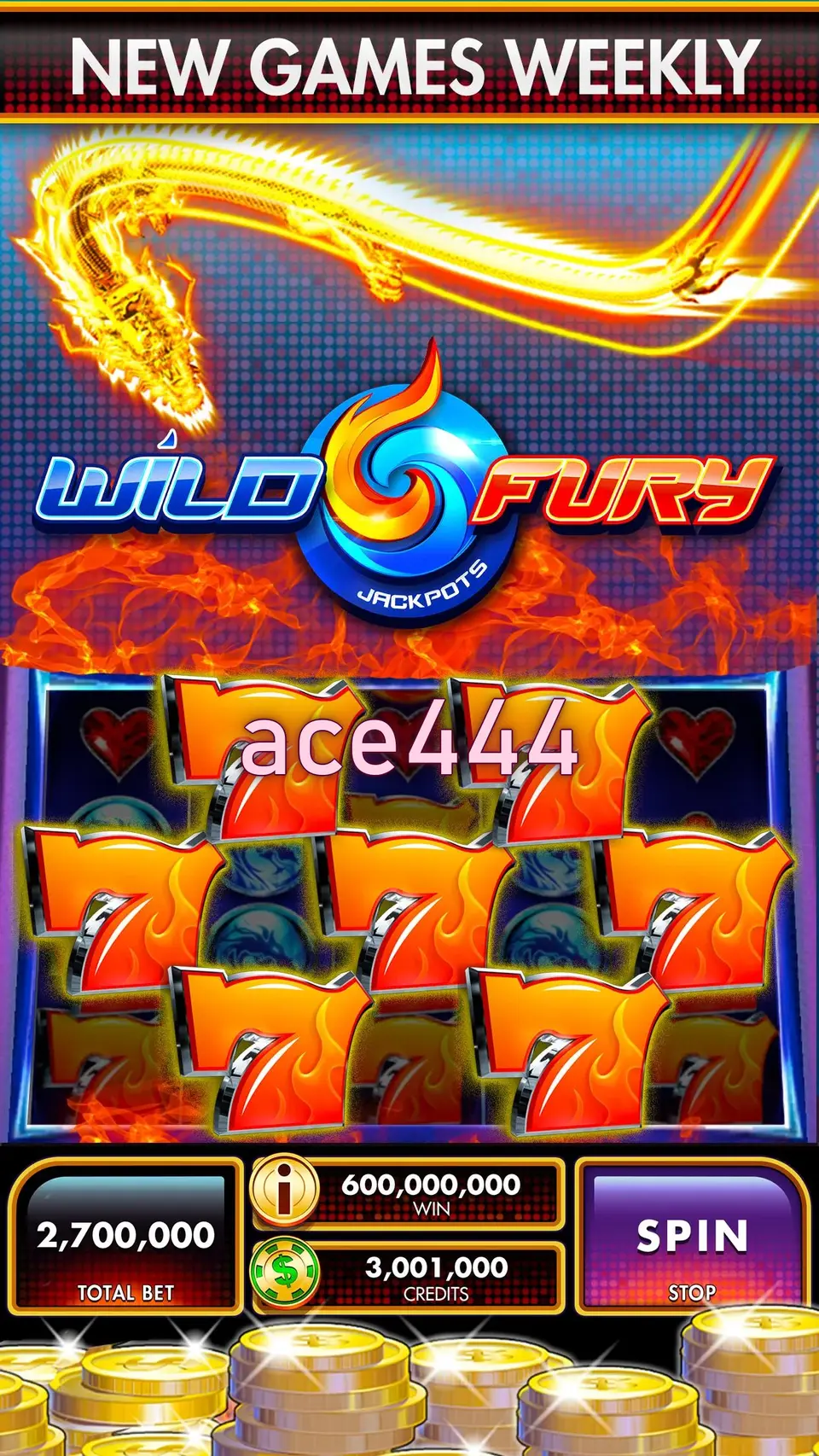 ace444 লগইন